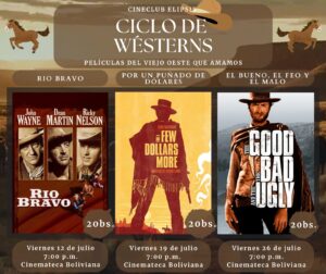 Cineclub elipsis: Ciclo Westerns. The Good, The Bad and the Ugly